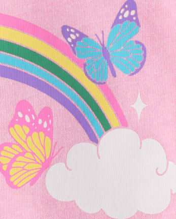 Baby And Toddler Girls St. Patrick's Day Lucky Girl Graphic Tee