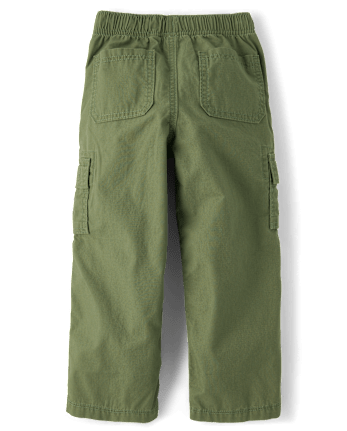 Boys Ripstop Baggy Pull On Cargo Pants