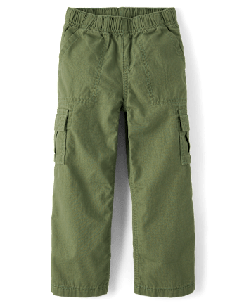 Boys Ripstop Baggy Pull On Cargo Pants