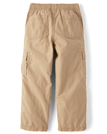 Boys Ripstop Baggy Pull On Cargo Pants