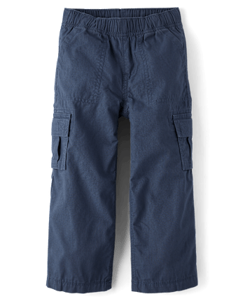 Boys Ripstop Baggy Pull On Cargo Pants