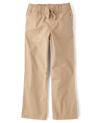 Boys Pull On Straight Chino Pants