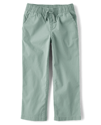 Boys Pull On Straight Chino Pants