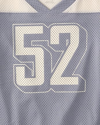 Kids Quick Dry Graphic Mesh Football Jersey