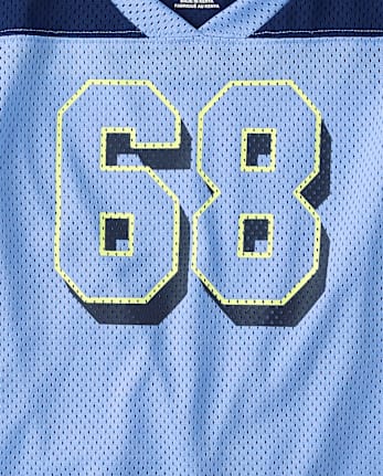 Kids Quick Dry Graphic Mesh Football Jersey