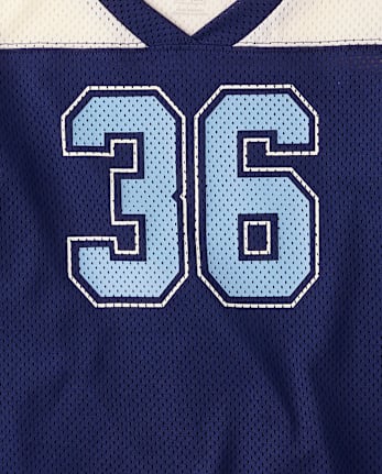 Kids Quick Dry Graphic Mesh Football Jersey