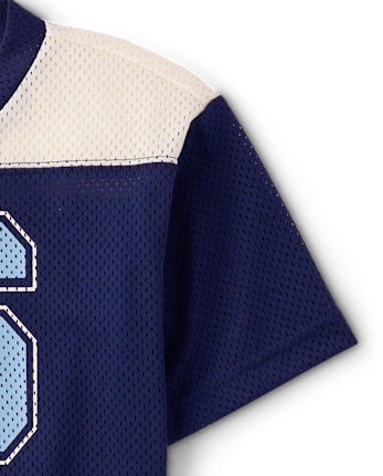 Kids Quick Dry Graphic Mesh Football Jersey