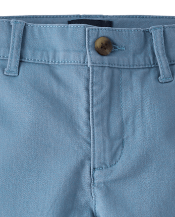 Boys Stretch Straight Chino Pants