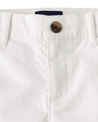 Boys Stretch Straight Chino Pants