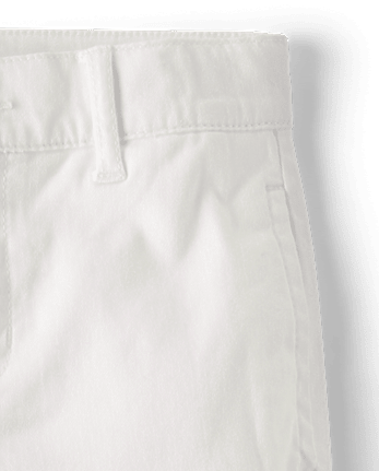 Boys Stretch Straight Chino Pants