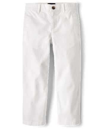 Boys Stretch Straight Chino Pants