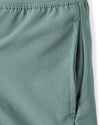 Boys Quick Dry Textured Hem Pull On Shorts