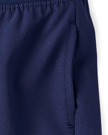 Short à enfiler pour garçon, séchage rapide, ourlet texturé