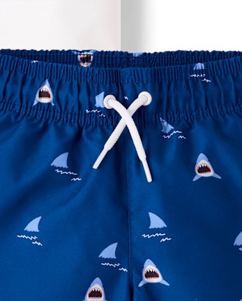 Boys Shark Rashguard Swimsuit