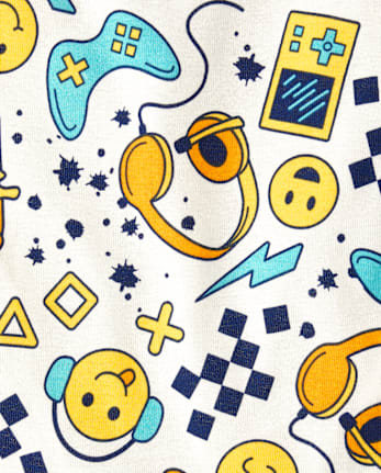 Boys Gamer Snug Fit Cotton Pajamas
