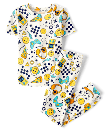 Boys Gamer Snug Fit Cotton Pajamas