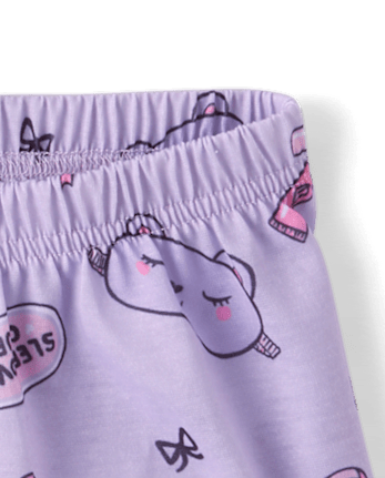 Girls Sleepover Button Front Pajamas