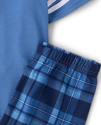 Boys Plaid Pajamas