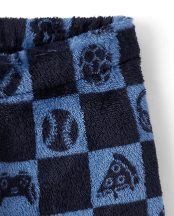 Boys Icon Pajama Shorts - Cozy Fleece