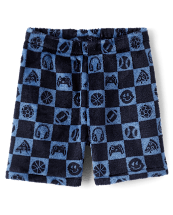 Boys Icon Pajama Shorts - Cozy Fleece