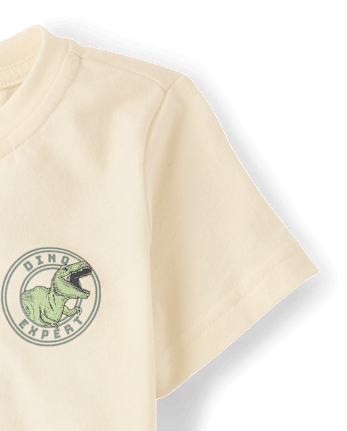 Baby And Toddler Boys Dino 2-Piece Outfit Set