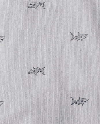 Baby And Toddler Boys Print Polo