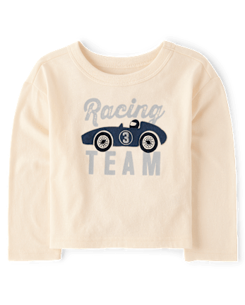 Baby And Toddler Boys Embroidered Vehicle Top