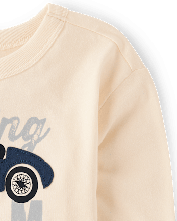 Baby And Toddler Boys Embroidered Vehicle Top