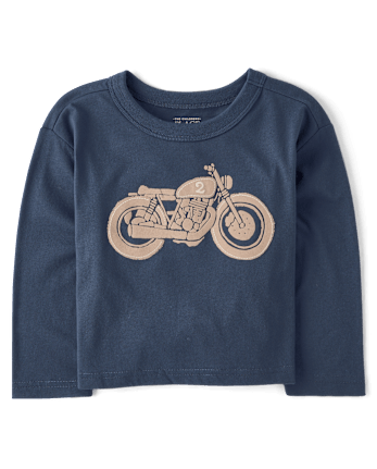 Baby And Toddler Boys Embroidered Vehicle Top