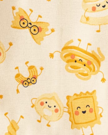 Baby And Toddler Pasta Friends Snug Fit Cotton Pajamas