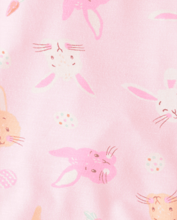 Pyjamas de Pâques assortis pour bébés et petites filles - Ultra doux