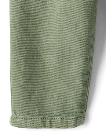 Baby And Toddler Boys Garment Dyed Barrel Jeans