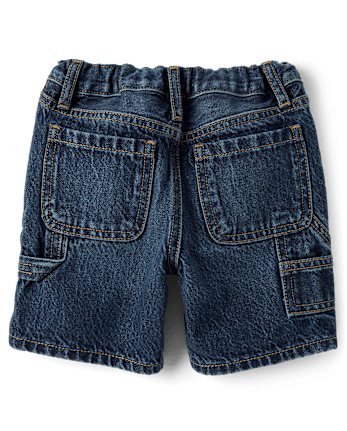 Baby And Toddler Boys Ripped Baggy Utility Jorts