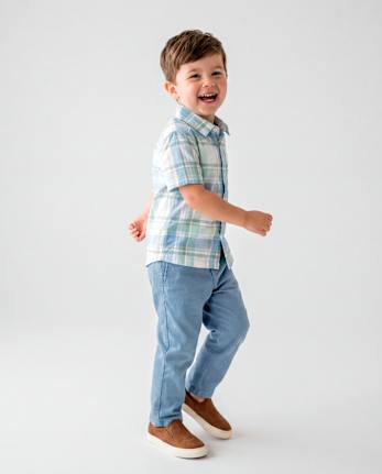 Baby And Toddler Boys Stretch Straight Chino Pants