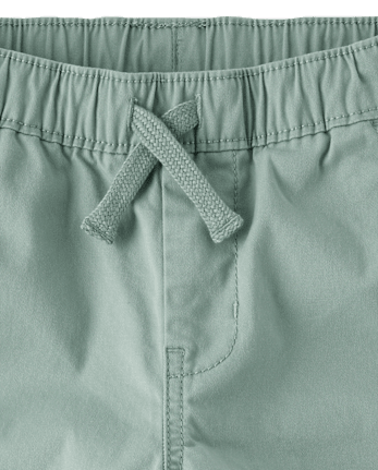 Baby And Toddler Boys Stretch Straight Pull On Chino Pants