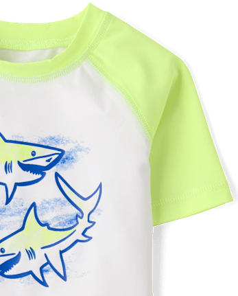 Maillot de bain anti-UV imprimé pour bébés et petits garçons