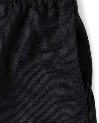 Baby And Toddler Boys Quick Dry Striped Mesh Lined Active Shorts