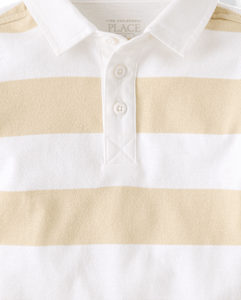 Baby And Toddler Striped Rugby Polo