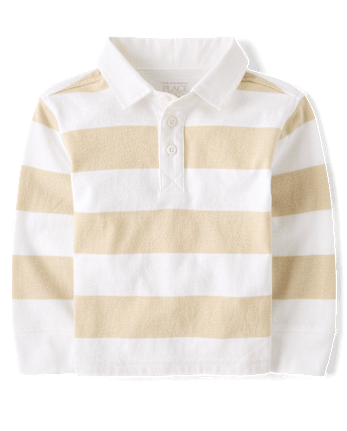 Baby And Toddler Striped Rugby Polo