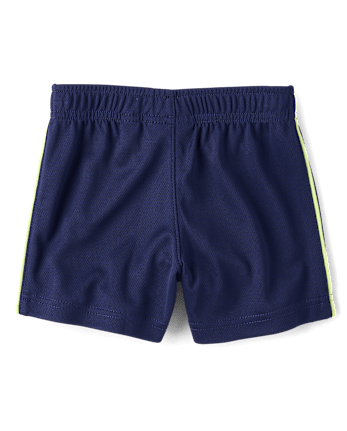 Baby And Toddler Boys Quick Dry Champ Mesh Active Shorts 3-Pack