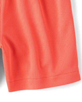 Short de sport en maille à séchage rapide avec bandes latérales pour bébés et petits garçons
