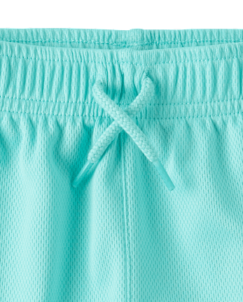 Baby And Toddler Boys Quick Dry Side Stripe Mesh Active Shorts