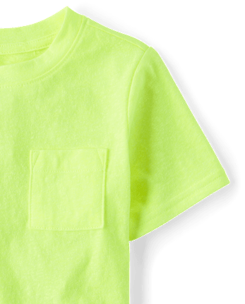 Baby And Toddler Marled Pocket Tee