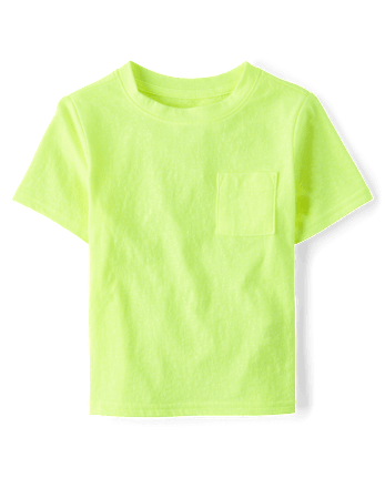 Baby And Toddler Marled Pocket Tee