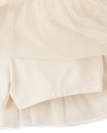 Toddler Girls Quick Dry Mesh Tiered Skort