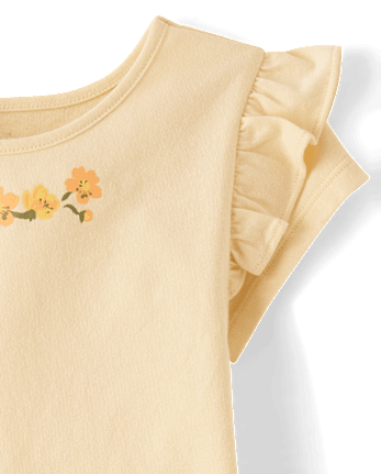 Toddler Girls Floral 2-Piece Outfit Set