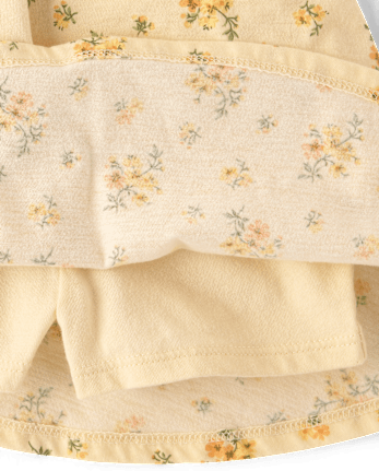 Toddler Girls Floral 2-Piece Outfit Set