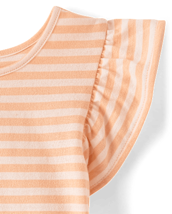 Toddler Girls Floral Flutter Tank Top 4-Pack