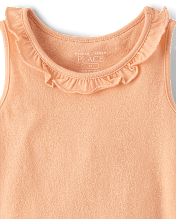 Toddler Girls Floral Flutter Tank Top 4-Pack