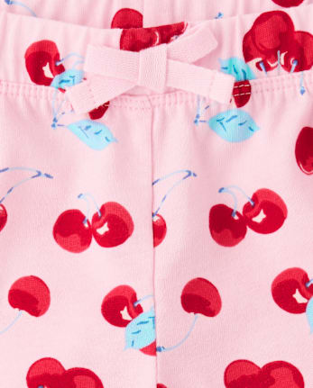 Toddler Girls Print Shorts 4-Pack